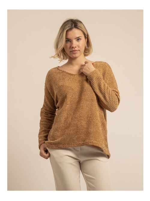 Pull col large karielle - Kiabi