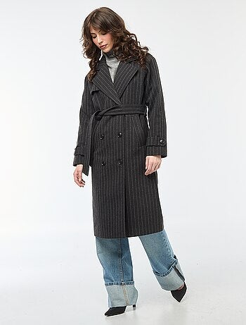 Pull col montant en maille grosse jauge