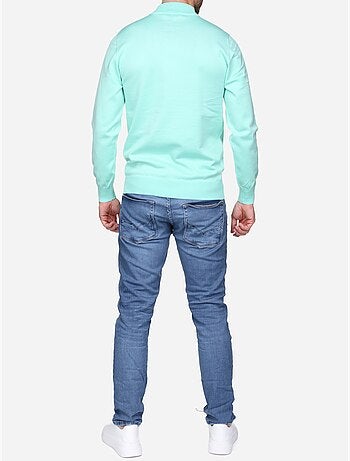 Pull col montant manches longues - Frilivin