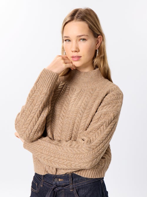 Pull col montant uni - Kiabi