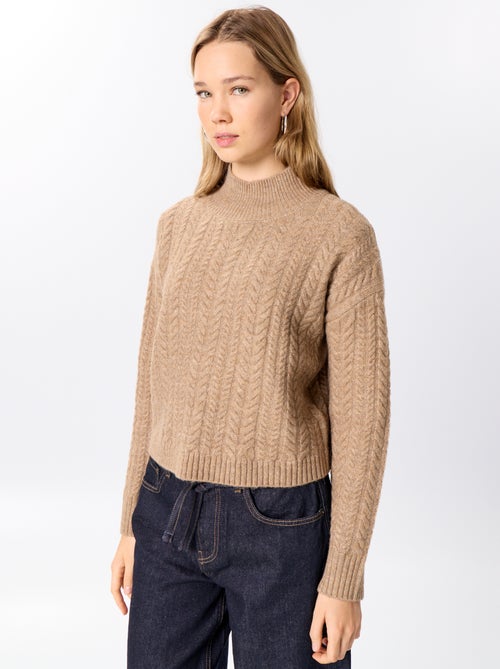 Pull col montant uni - Kiabi