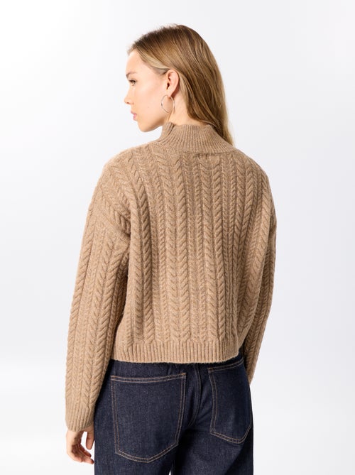 Pull col montant uni - Kiabi
