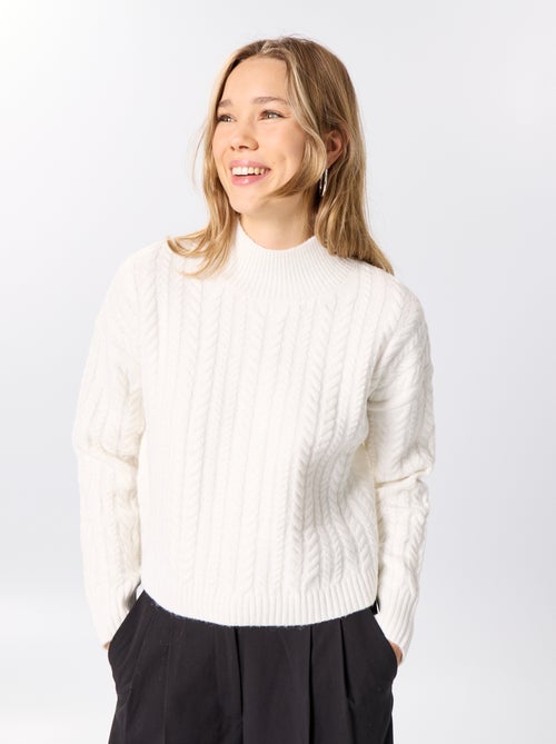 Pull col montant uni - Kiabi