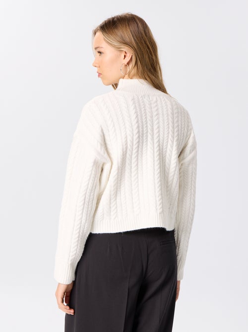 Pull col montant uni - Kiabi