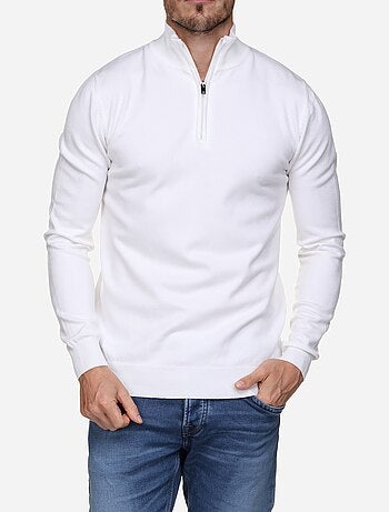 Pull col montant zippé - Kenzarro