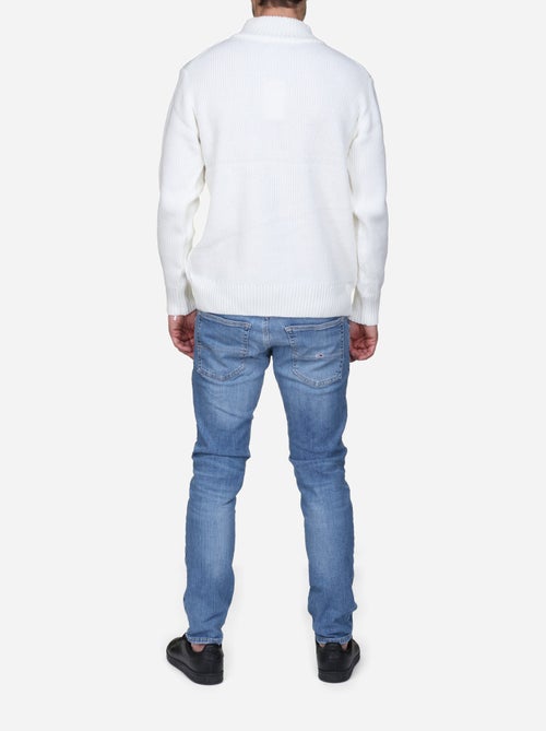 Pull col montant zippé - Kenzarro - Kiabi Pull col montant zippé - Kenzarro - Kiabi