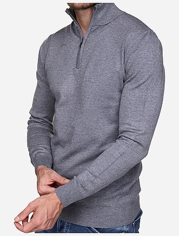 Pull col montant zippé - Kenzarro