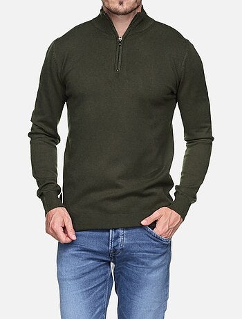 Pull col montant zippé - Kenzarro