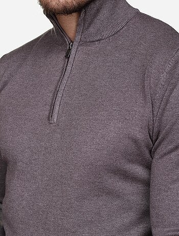 Pull col montant zippé - Kenzarro