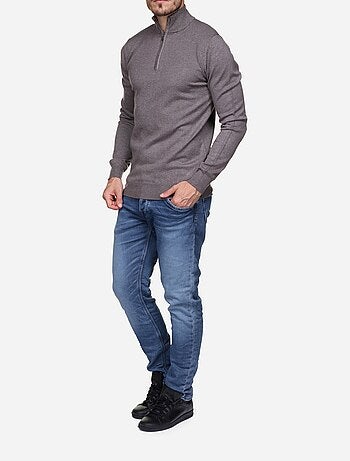 Pull col montant zippé - Kenzarro