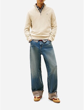 Pull col montant zippé - Tommy jeans