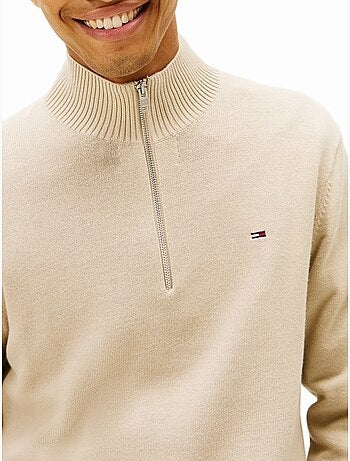 Pull col montant zippé - Tommy jeans