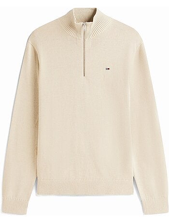 Pull col montant zippé - Tommy jeans