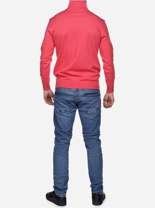 Pull col montant zippé - Yves Enzo - Kiabi Pull col montant zippé - Yves Enzo - Kiabi