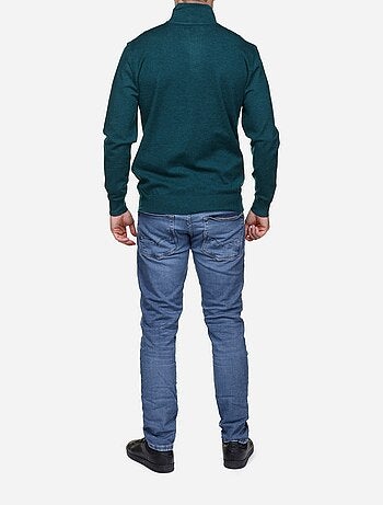 Pull col montant zippé - Yves Enzo