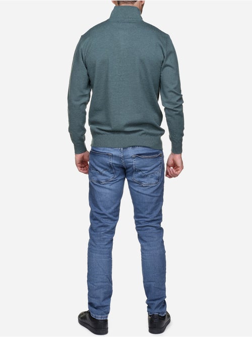 Pull col montant zippé - Yves Enzo - Kiabi Pull col montant zippé - Yves Enzo - Kiabi