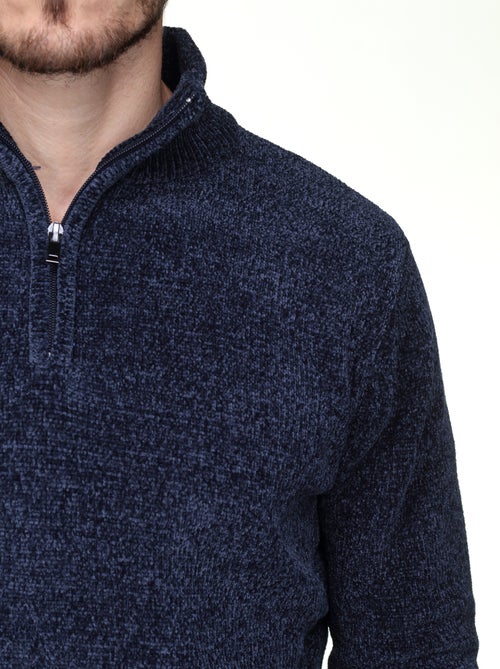 Pull col montant zippé - Kiabi