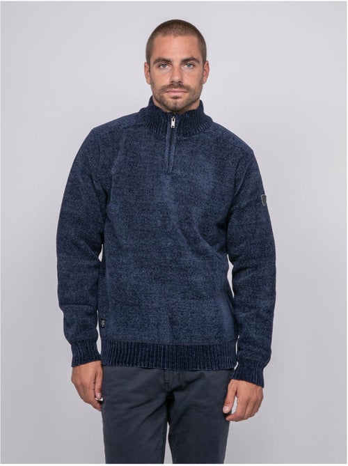 Pull col montant zippé langur - Kiabi Pull col montant zippé langur - Kiabi