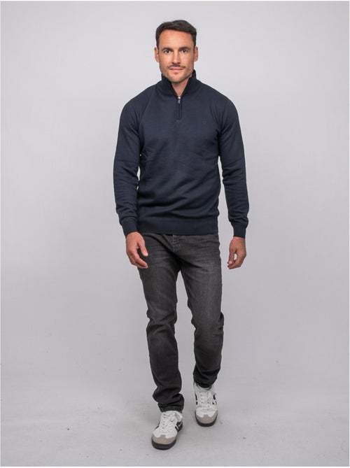 Pull col montant zippé larko - Kiabi Pull col montant zippé larko - Kiabi