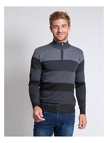 Pull col montant zippé losibil