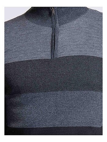 Pull col montant zippé losibil