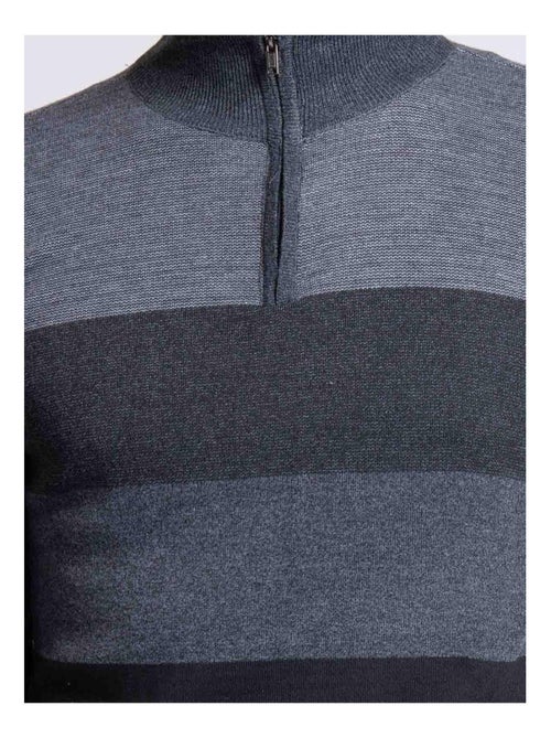 Pull col montant zippé losibil - Kiabi Pull col montant zippé losibil - Kiabi