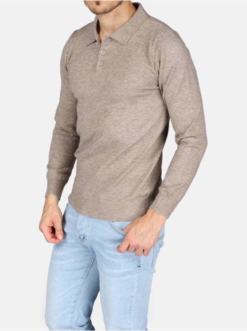 Pull col polo - Kenzarro - Kiabi