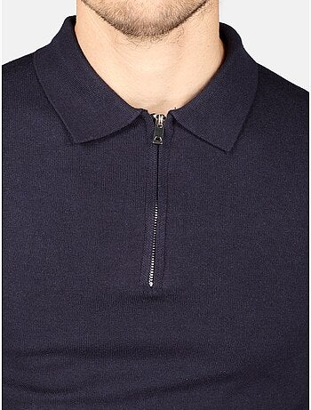 Pull col polo à zip - Kenzarro