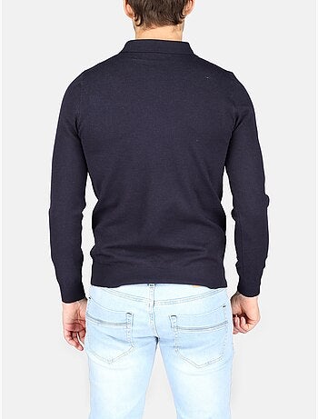 Pull col polo à zip - Kenzarro