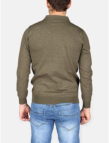 Pull col polo à zip - Kenzarro