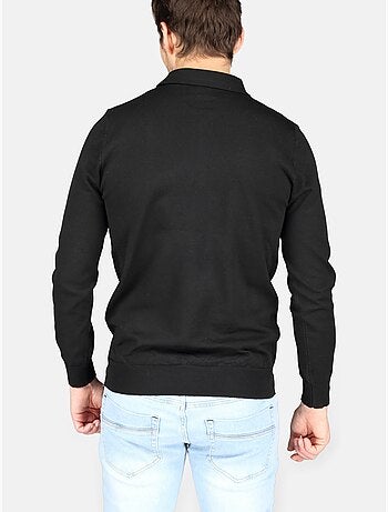 Pull col polo à zip - Kenzarro