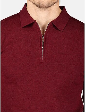 Pull col polo à zip - Kenzarro