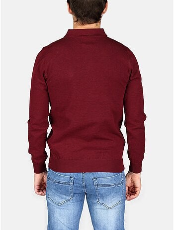Pull col polo à zip - Kenzarro