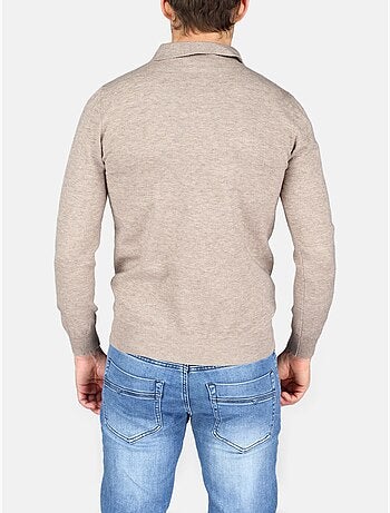 Pull col polo à zip - Kenzarro