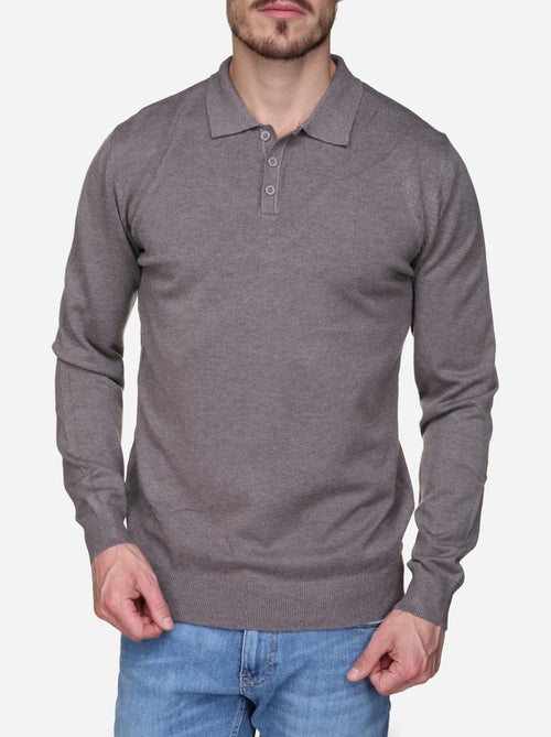Pull col polo - Kiabi