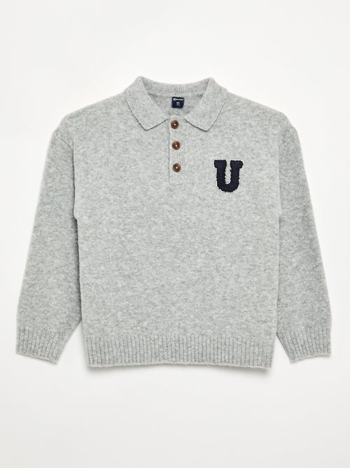 Pull col polo - Kiabi Pull col polo - Kiabi