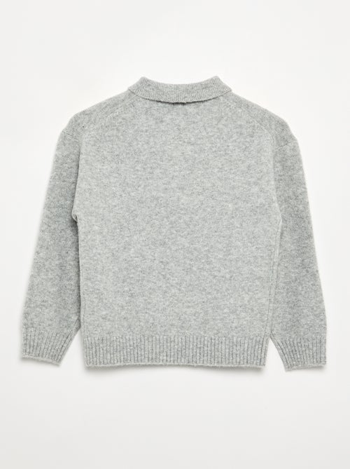 Pull col polo - Kiabi Pull col polo - Kiabi