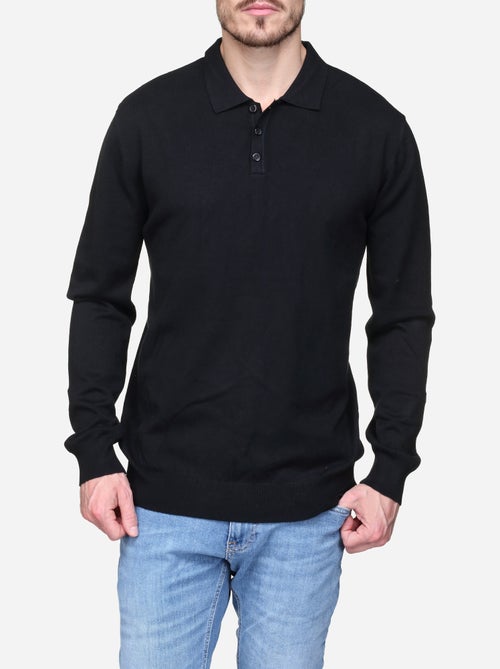 Pull col polo - Kiabi