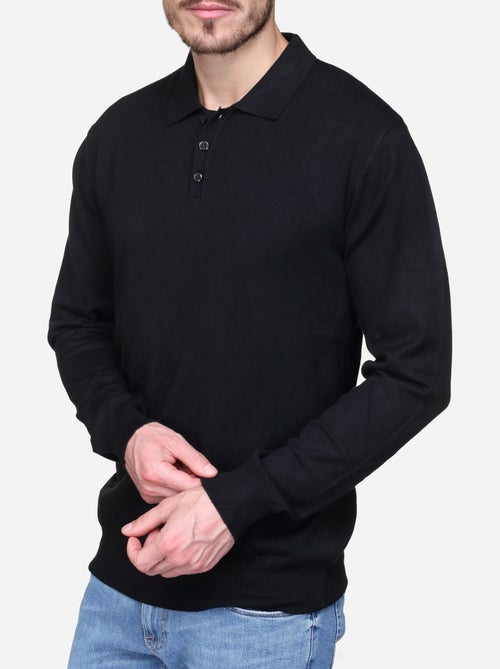 Pull col polo - Kiabi