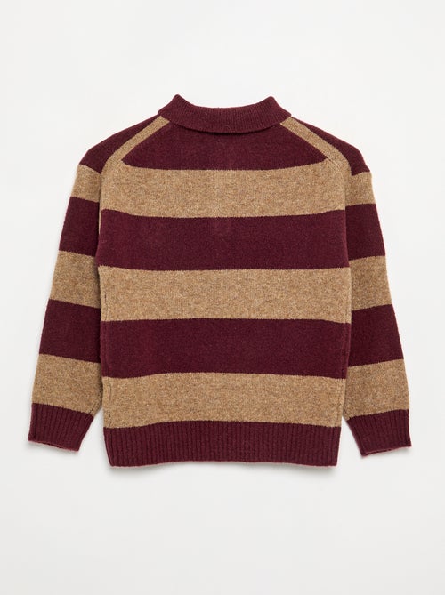 Pull col polo - Kiabi