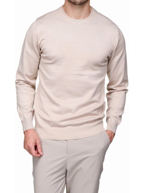 Pull col rond - Frilivin - Kiabi