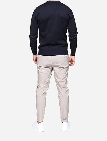 Pull col rond - frilivin