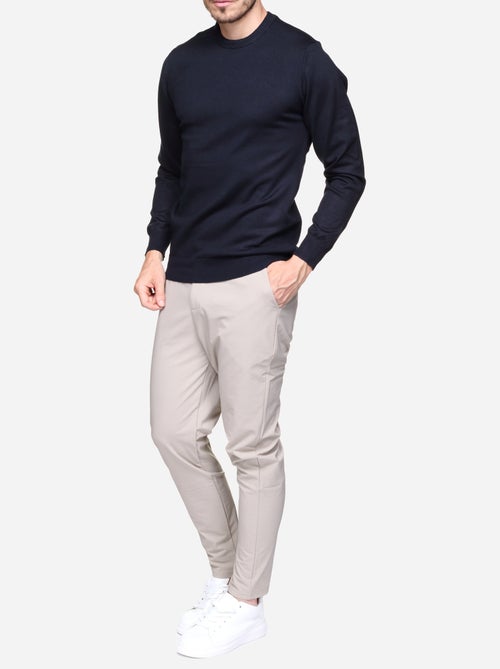Pull col rond - Frilivin - Kiabi