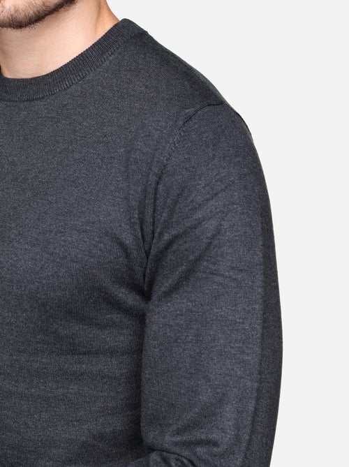 Pull col rond - Frilivin - Kiabi