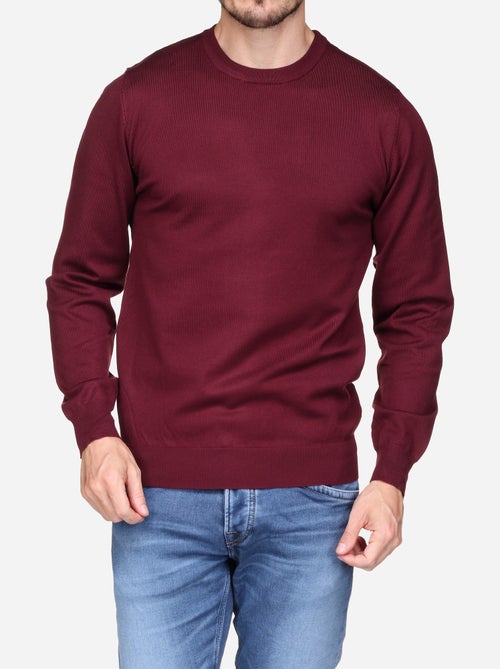 Pull col rond - Frilivin - Kiabi