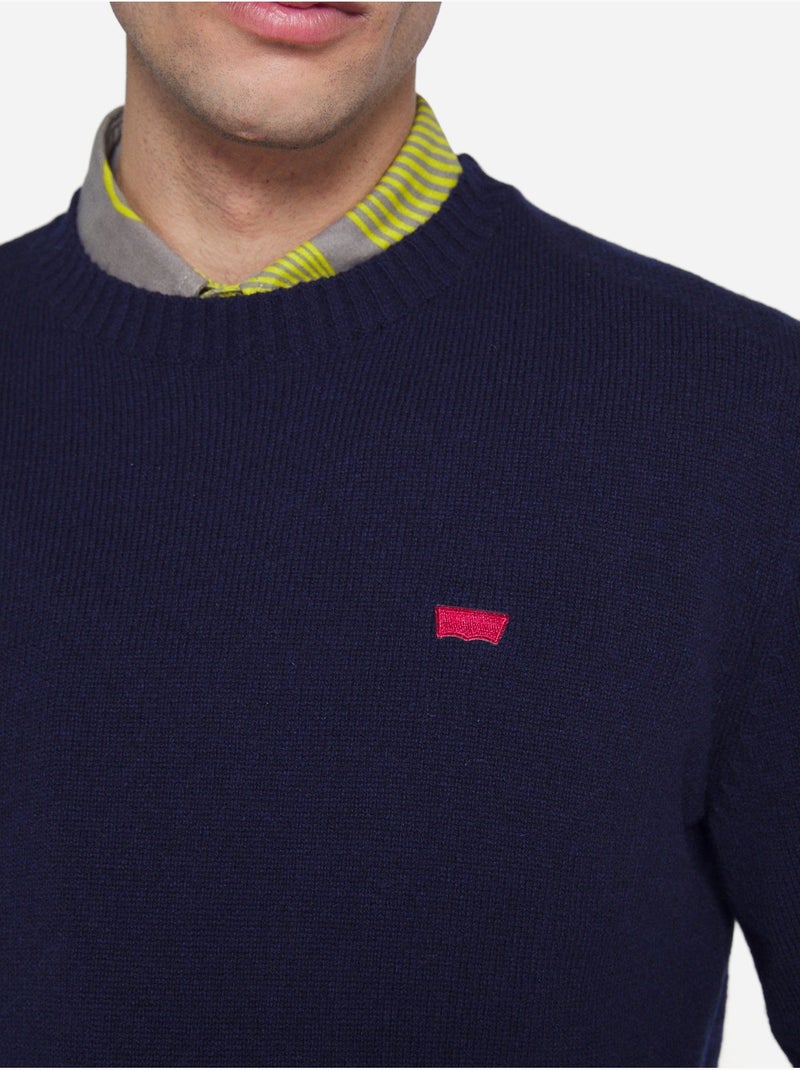 Pull col rond - levi's Bleu foncé - Kiabi