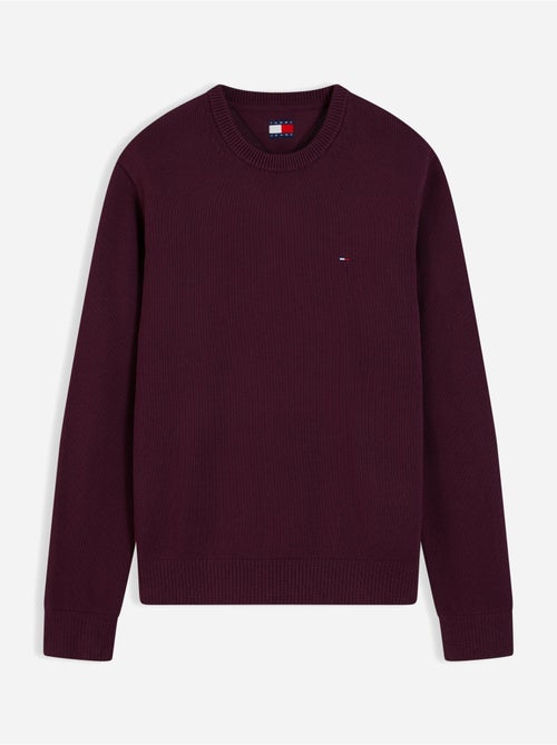 Pull col rond - tommy jeans - Kiabi