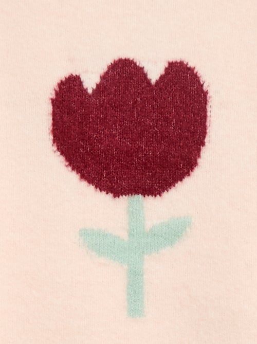 Pull col rond à motif - Kiabi