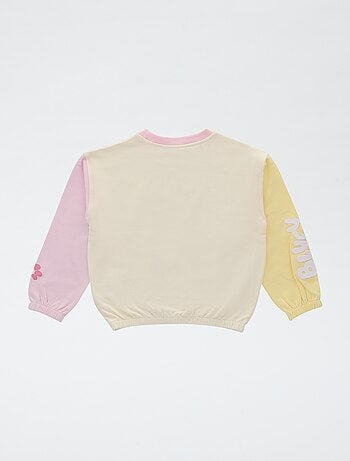 Pull col rond 'Bluey' french terry coton