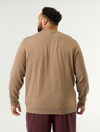 Pull col rond en fine jauge